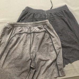 2 pairs of Lululemon Pacebreaker shorts with Liner